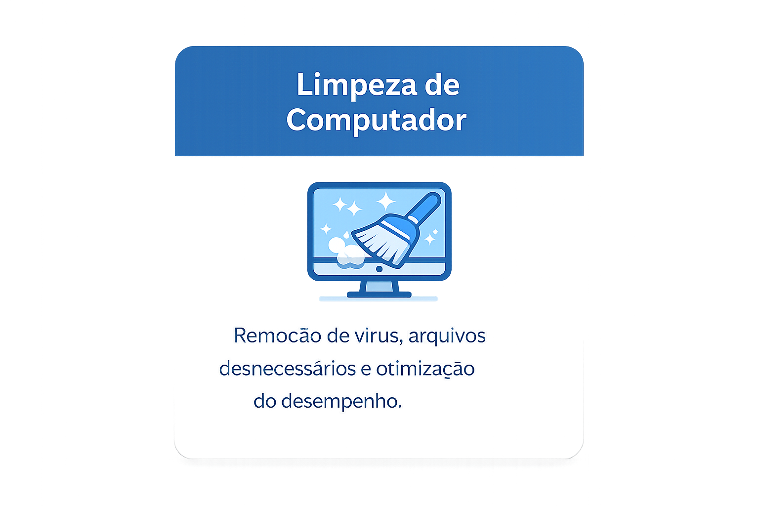 Bruno Informática limpeza de software