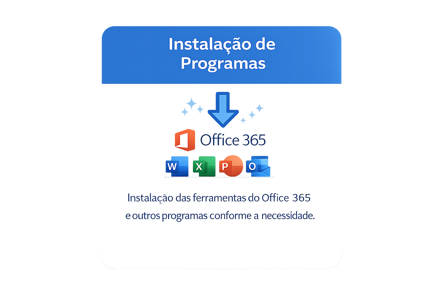 Bruno informatica instalação office