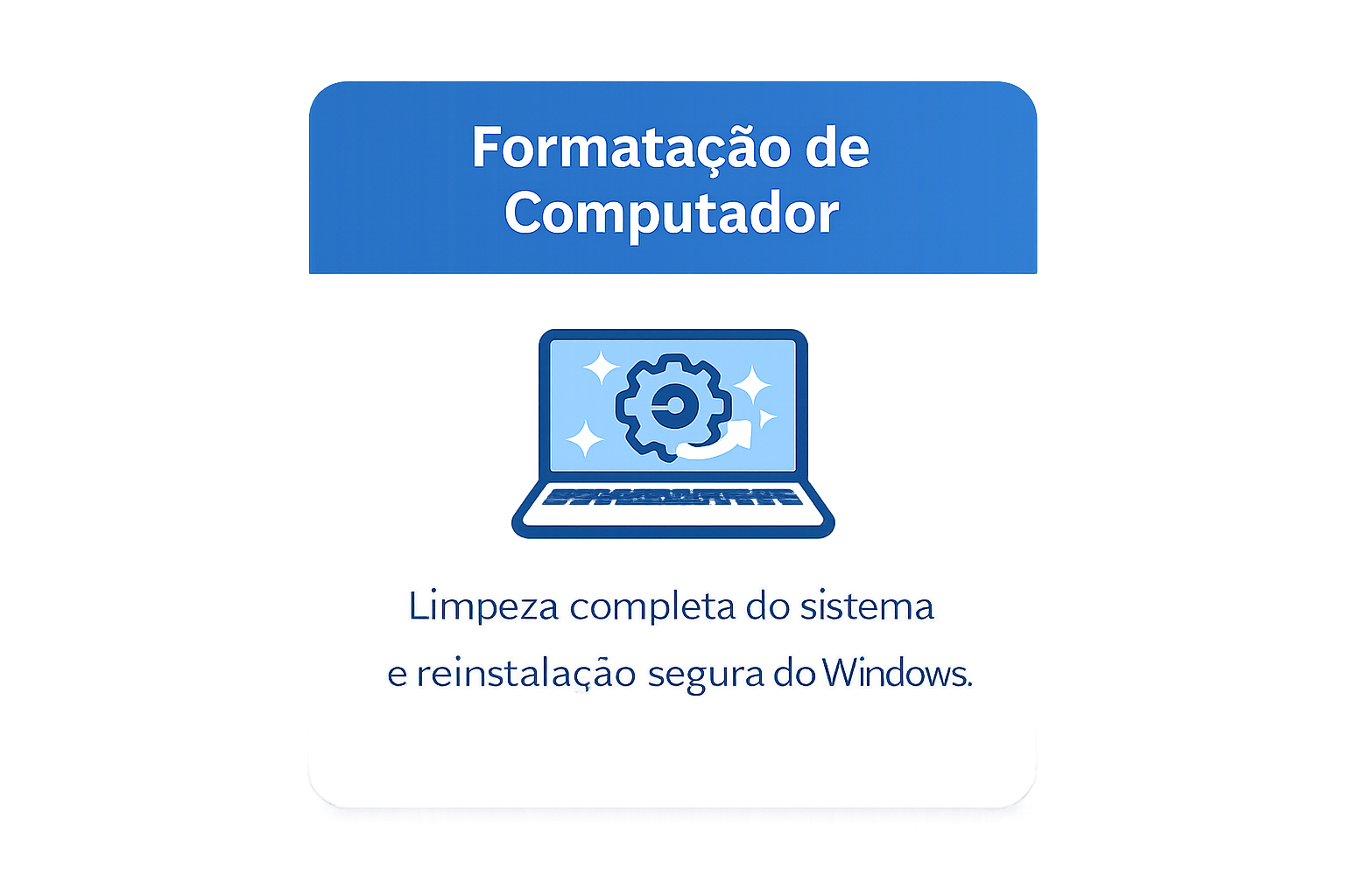 Formatação de computaodr