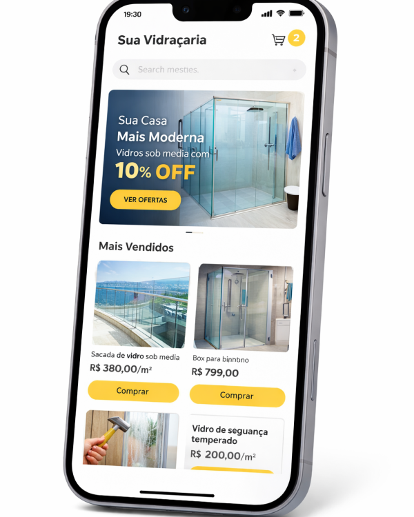 Ecommerce Vidraçaria