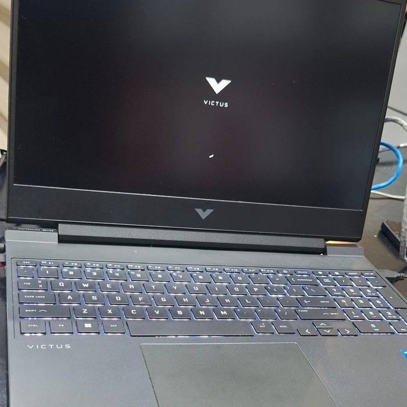 Notebook HP Gamer Formataçaõ