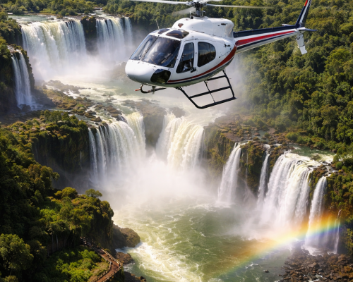 passeio de helicoptero